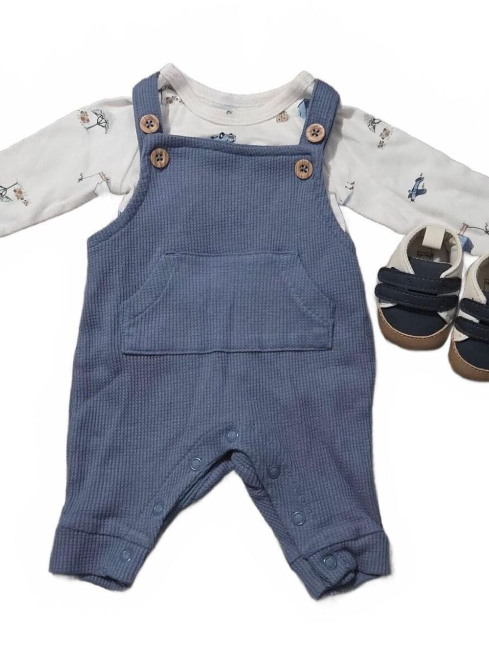 Carter's Newborn Baby Boys 2-Piece Outfit with Shoes